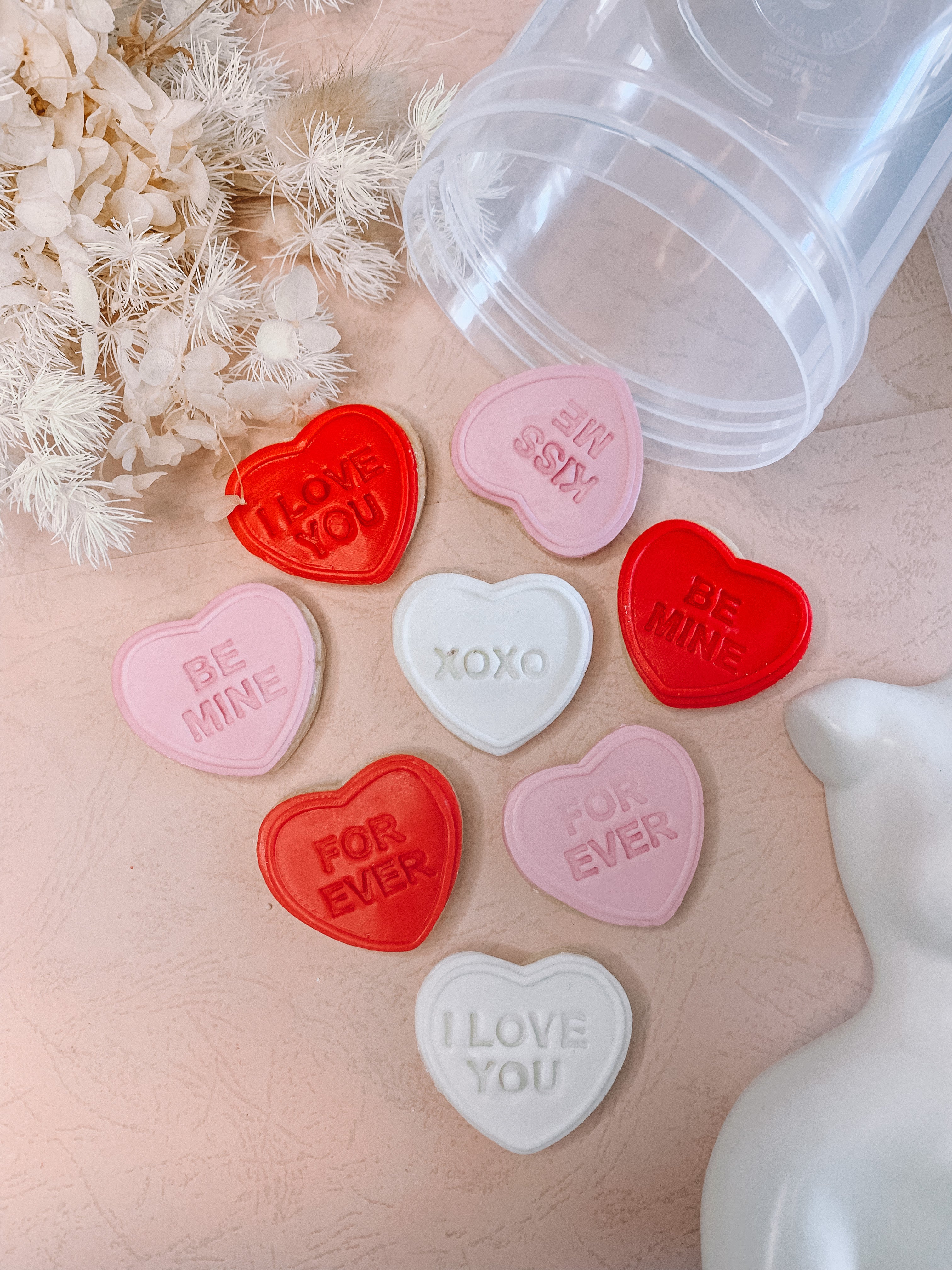 valentines candy hearts - VDAY