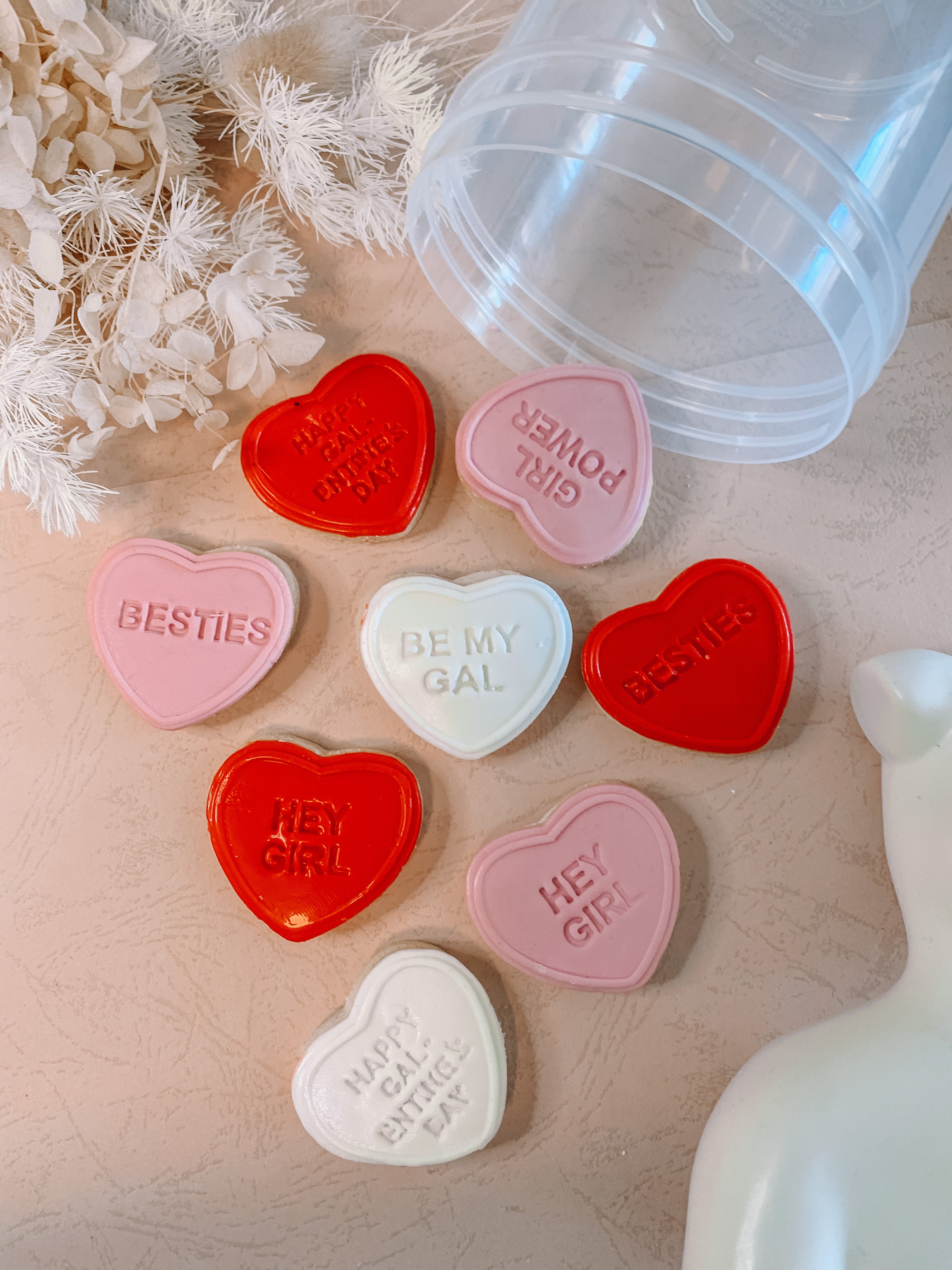 GALentines candy hearts - VDAY